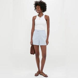 Tuckernuck Light Blue Seersucker Ruth Short